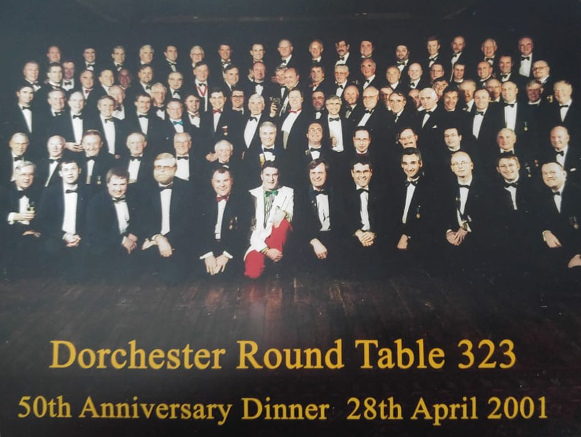 Dorchester Round Table 50th anniversary dinner 2001