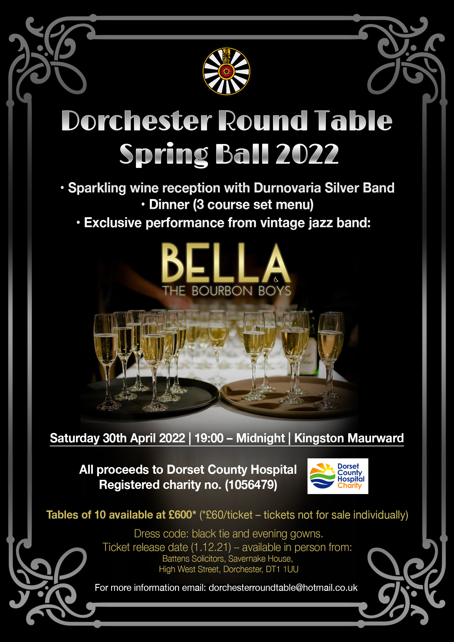 Dorchester Round Table Spring Ball 2022
