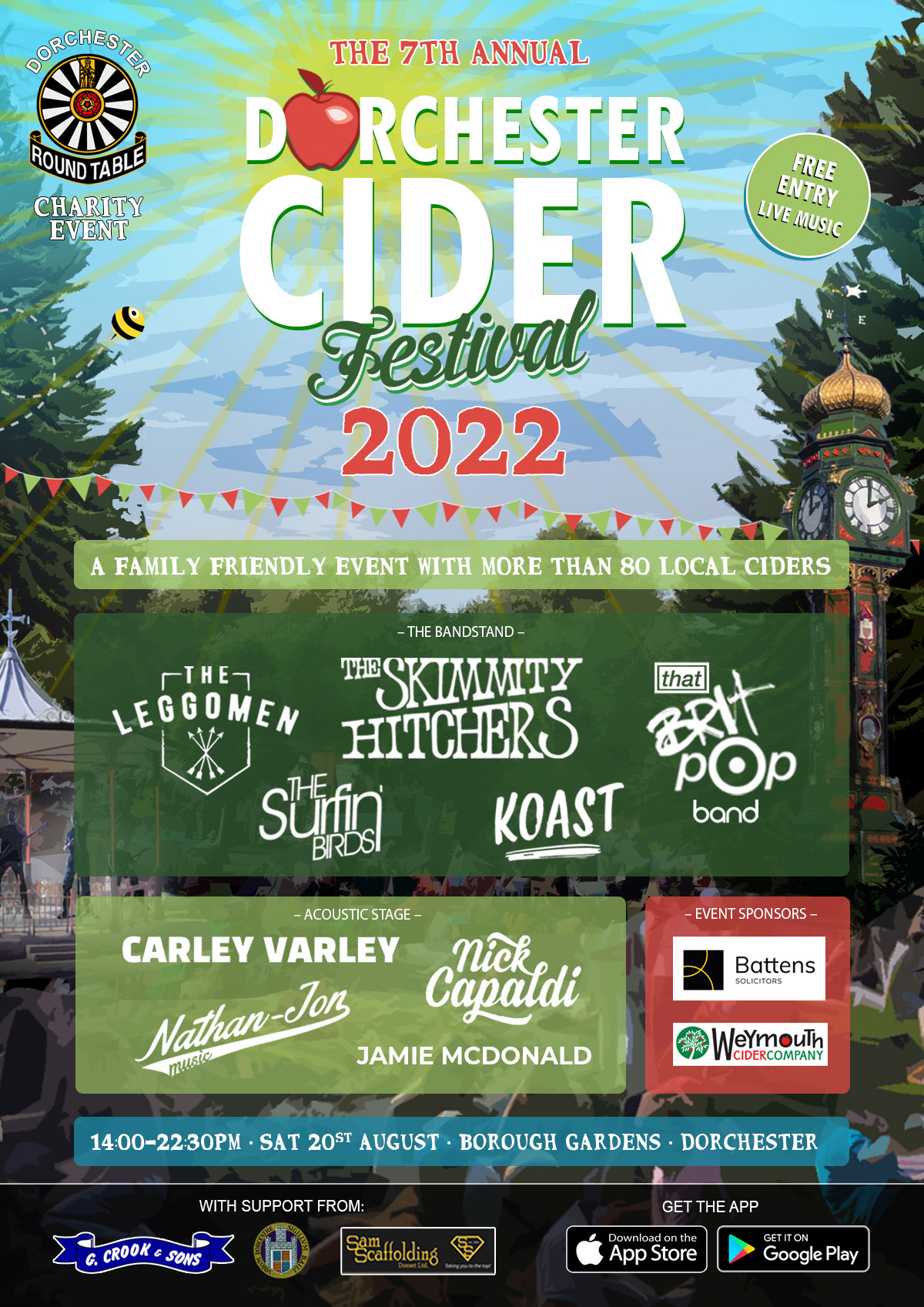 Dorchester Cider Festival 2022 Dorchester Round Table